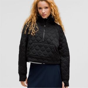 Lululemon Quilted Half Zip Cropped Jacket